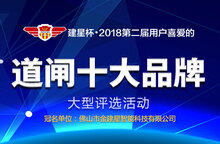 建星杯?第二屆道閘十大品牌評選活動正式開啟！