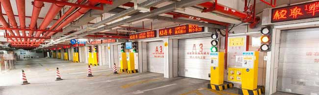 廈門(mén)大學(xué)附屬第一人民醫(yī)院立體車(chē)庫(kù)案例 - 中出網(wǎng)-智能出入口與停車(chē)充電門(mén)戶(hù)