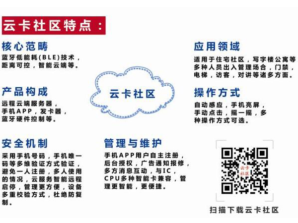 云卡社區(qū)特點