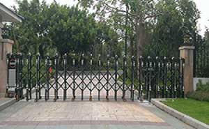 海悅山莊電動(dòng)門案例