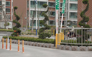 淄博市張店區(qū)林家村道閘案例