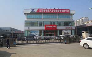 江西智通汽車銷售服務(wù)有限公司無軌懸浮門工程案例