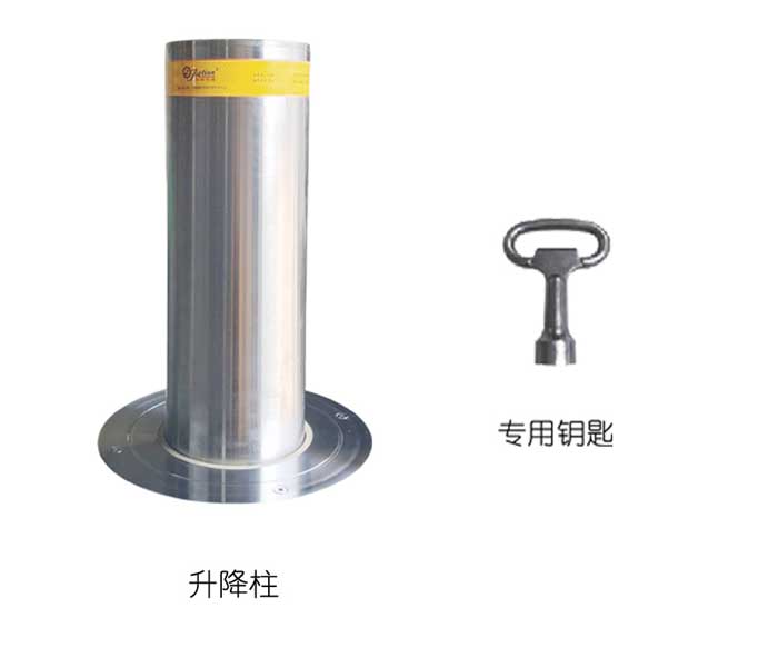半自動升降柱